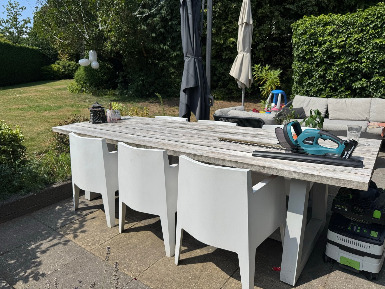 6x Driade Toy kuipstoel - Philippe Starck design, Tuin en Terras, Ophalen, Gebruikt, Kunststof, Stapelbaar