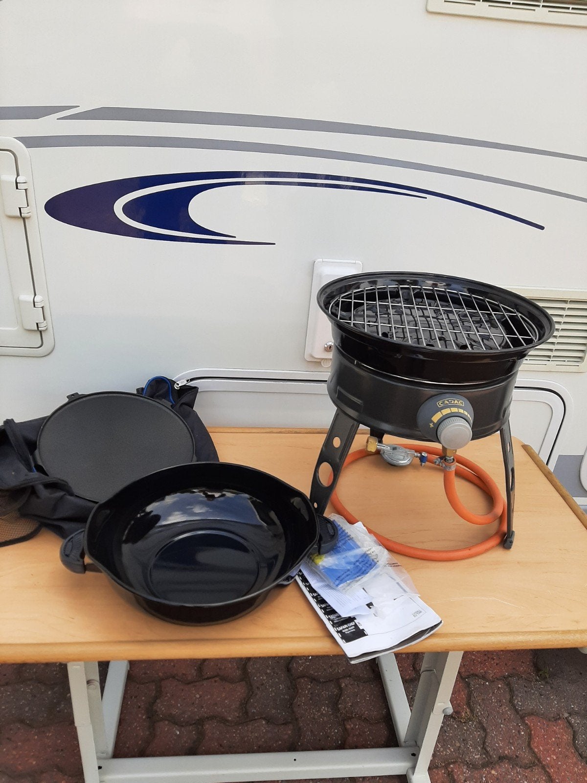 cadac safari chef, Ophalen, Zo goed als nieuw