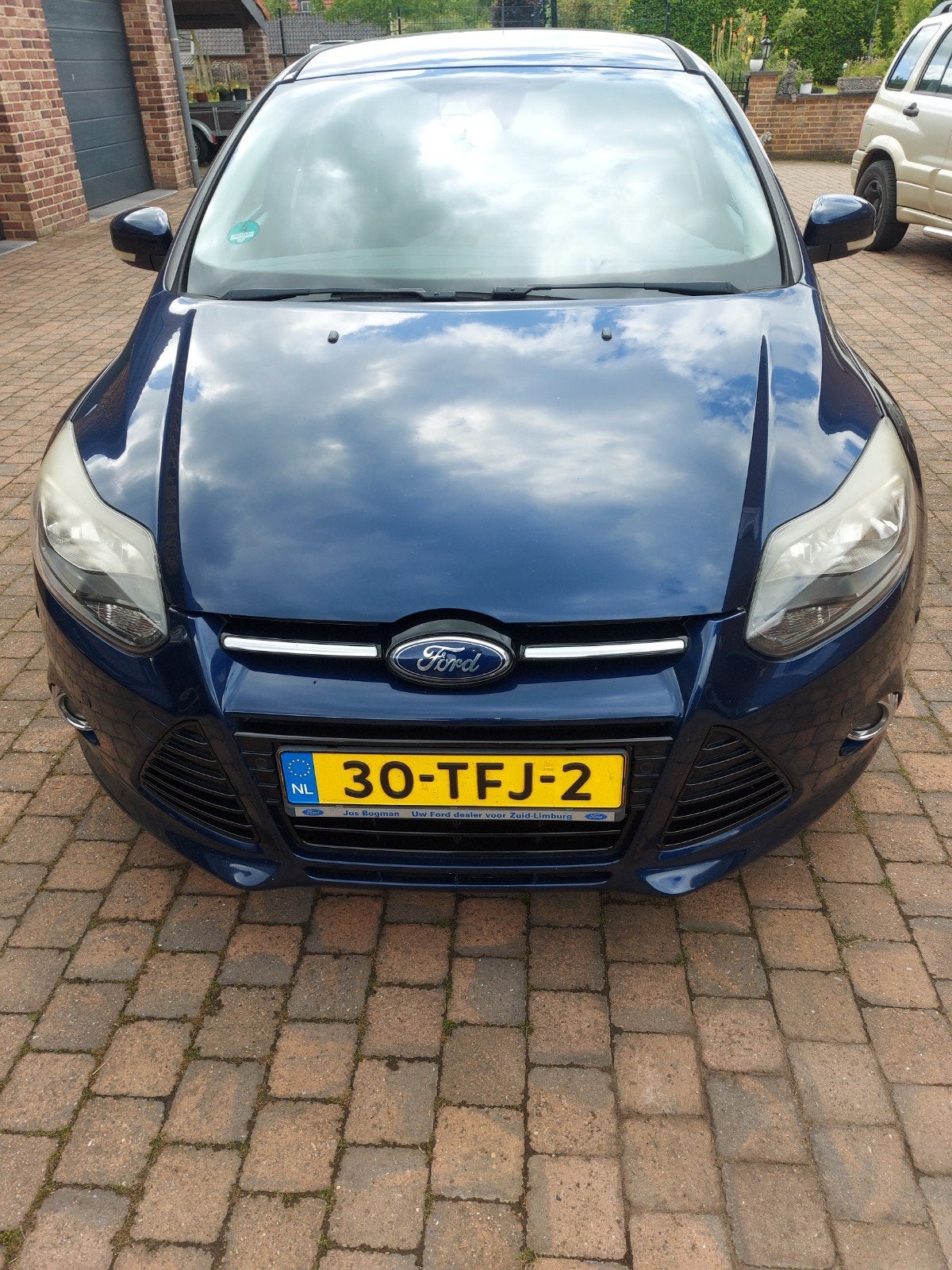 Ford Focus 1.6 Ecoboost 150pk 2012 Blauw, Auto's, 1596 cc, 1258 kg, 4 cilinders, Blauw