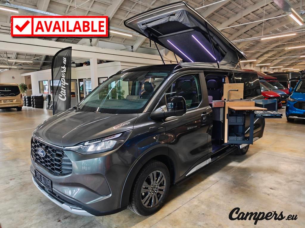 SpaceCamper Classic+ Ford Active 2.5 PHEV 233PK, Buscamper of Camperbus, Navigatie, Startonderbreker, Bedrijf