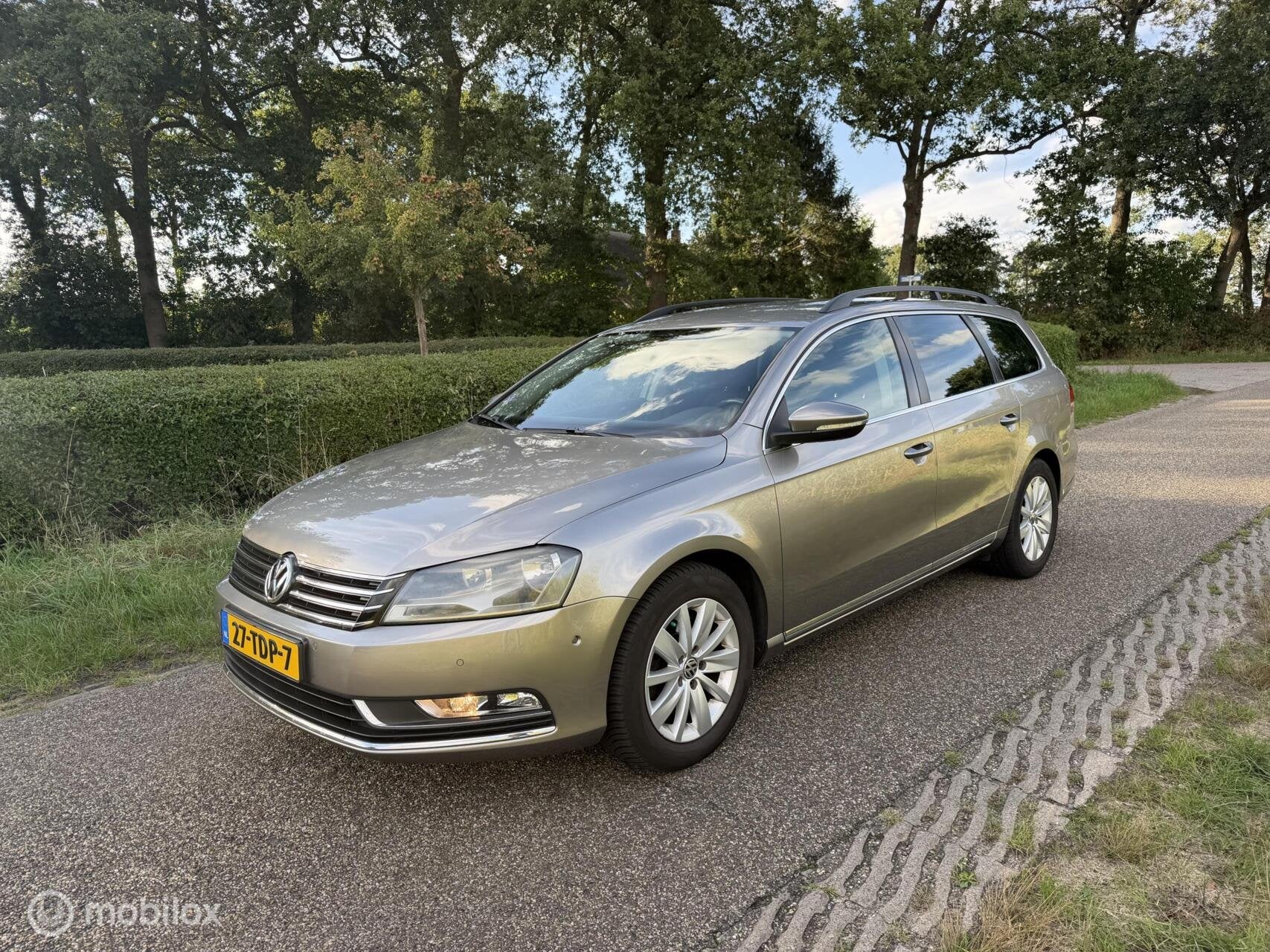 Volkswagen Passat Variant 1.4 TSI Comfortline BlueMotion Nap, Auto's, Euro 5, Gebruikt, Bruin, Start-stop-systeem