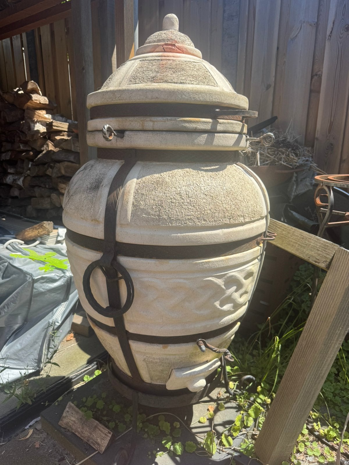 Amphora tandoor “ataman” met vele extra’s, Ophalen, Gebruikt