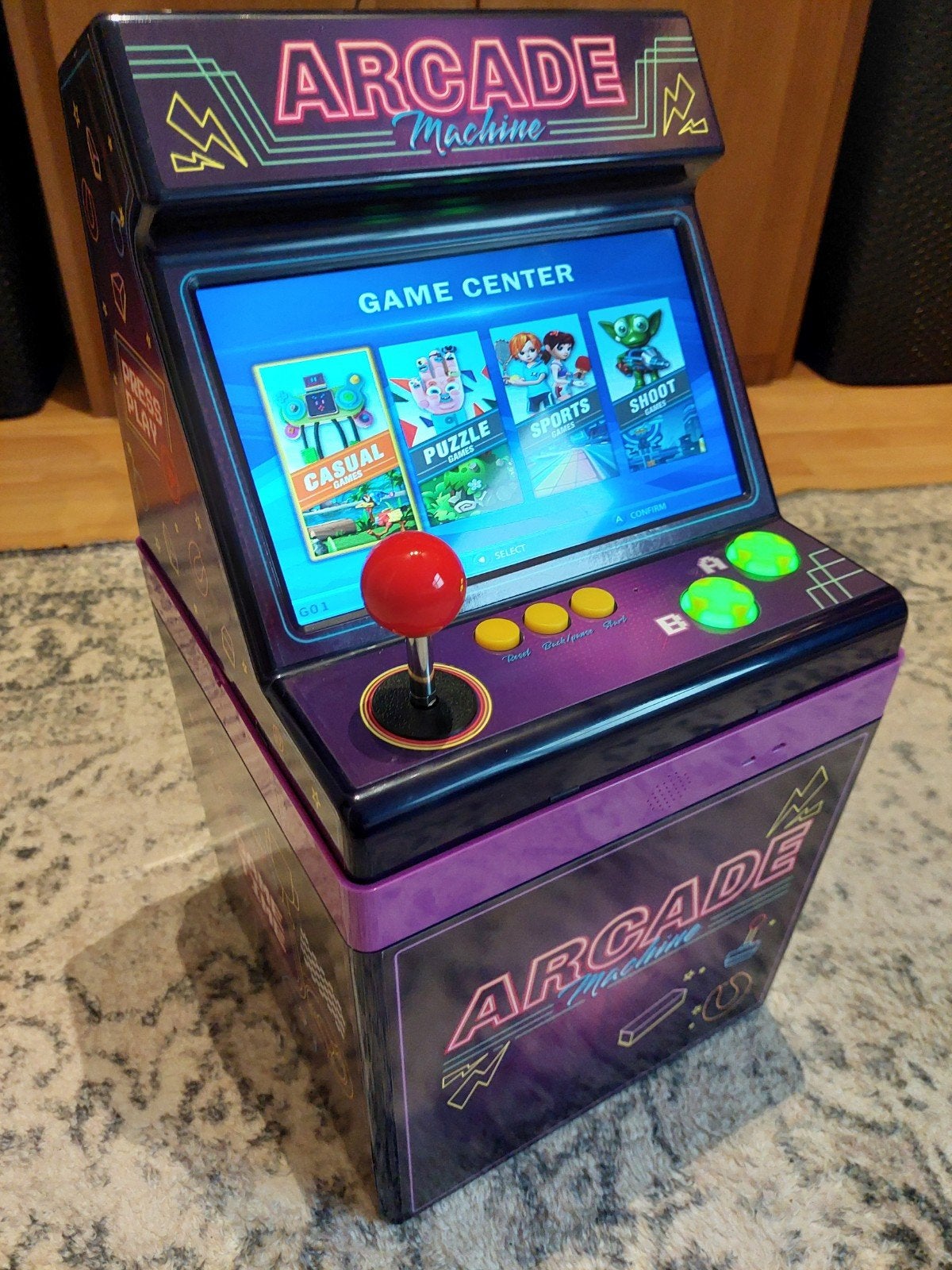 Arcade Machine met 7 inch scherm en 100+ games, Ophalen, Zo goed als nieuw