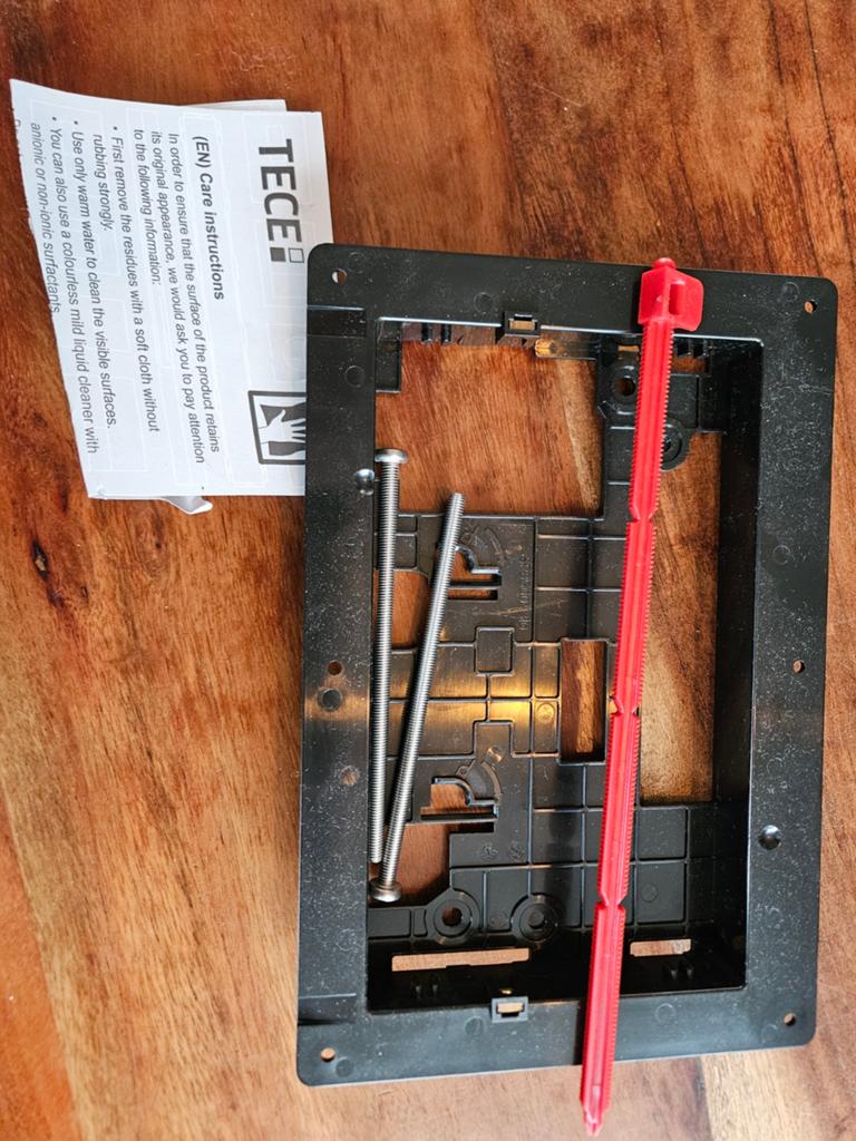 TECE inbouwframe voor bedieningsplaat, Ophalen of Verzenden, Nieuw, Overige materialen, Overige typen