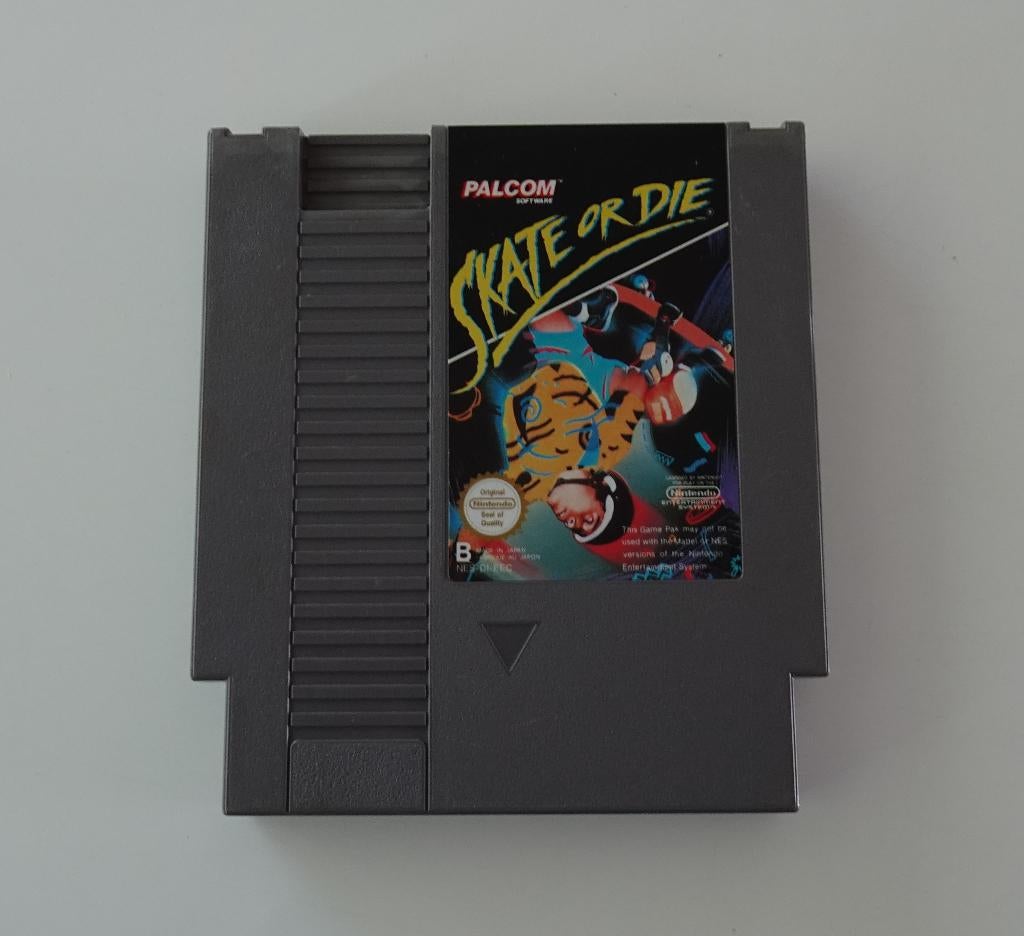 Skate Or Die voor Nintendo NES, Spelcomputers en Games, Ophalen, Overige genres, 2 spelers, Zo goed als nieuw
