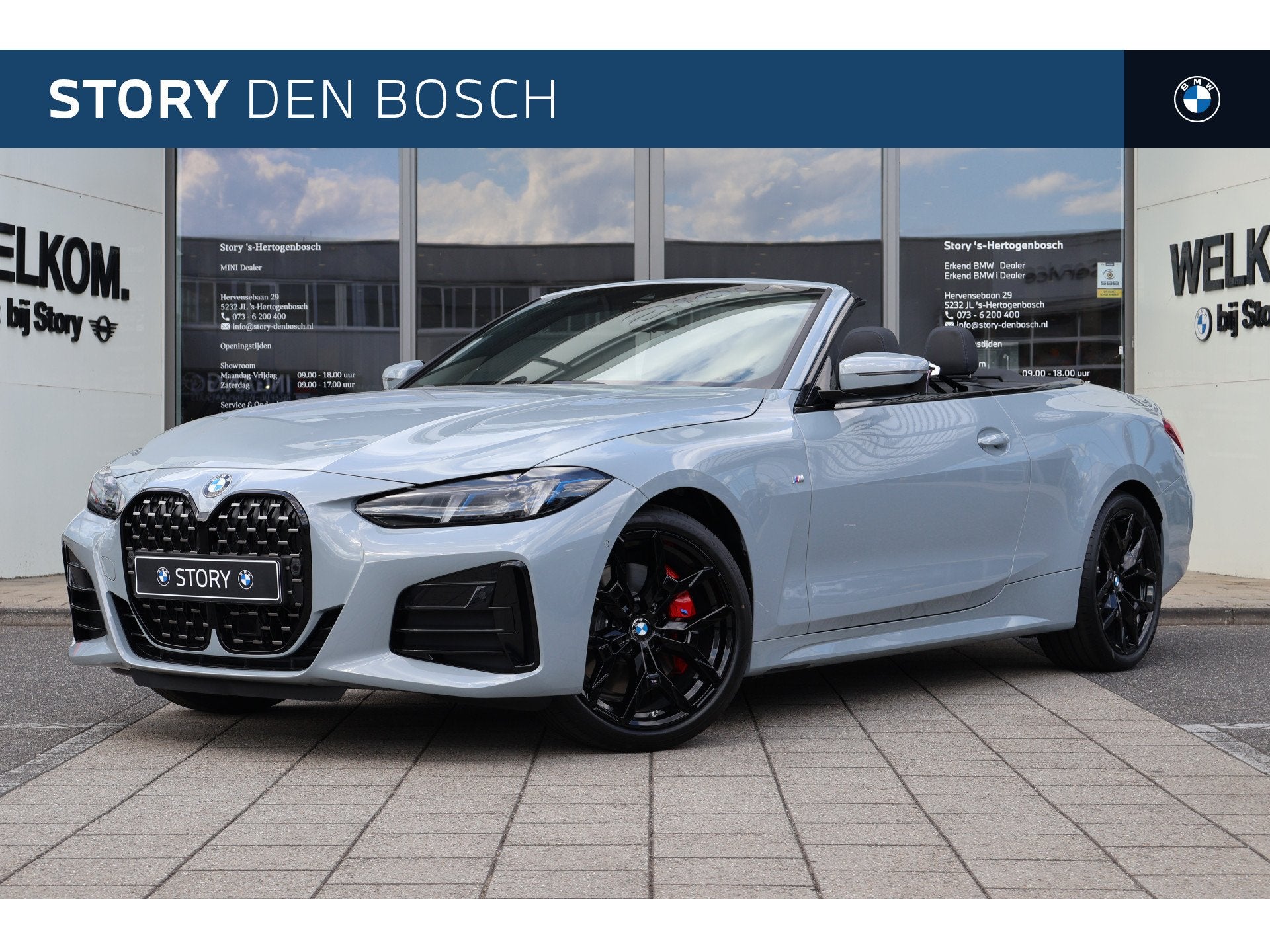 BMW 4 Serie Cabrio 420i M Sport Automaat / Air Collar / Adap, Automaat, 1998 cc, Cabriolet, 4 stoelen