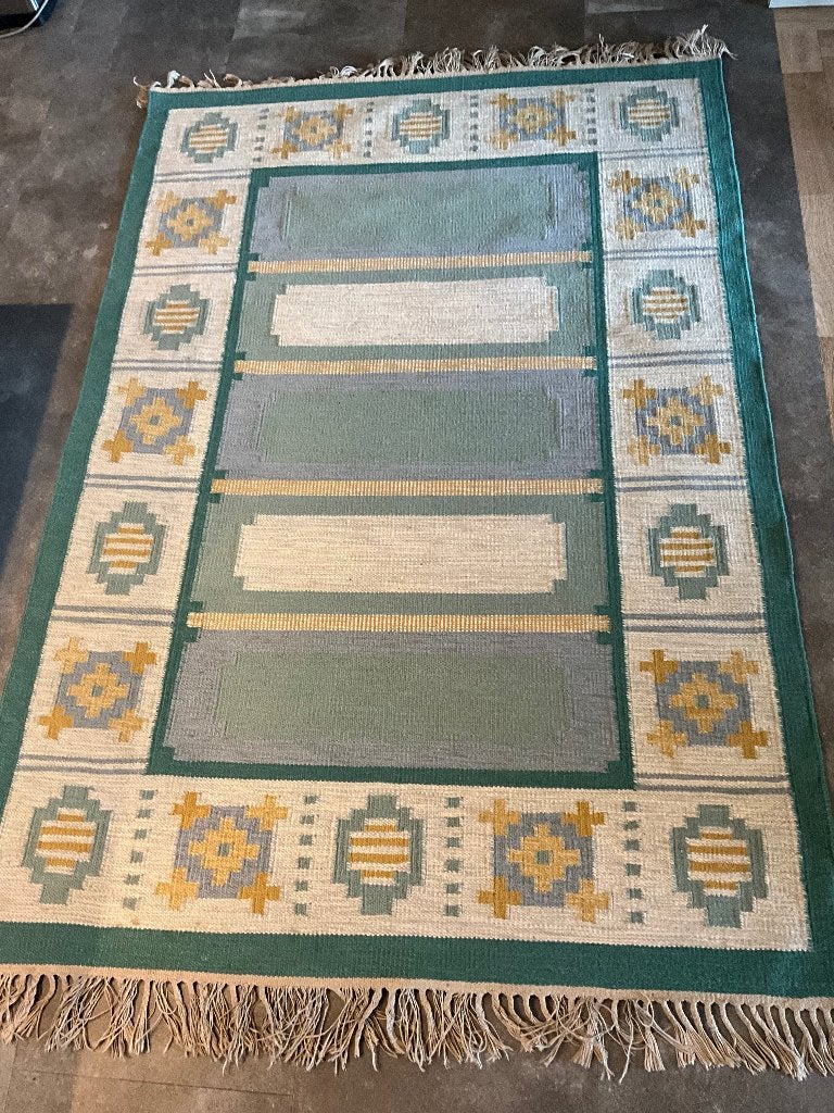 Vloerkleed 201x144, Huis en Inrichting, Ophalen, Gebruikt, 100 tot 150 cm, 200 cm of meer