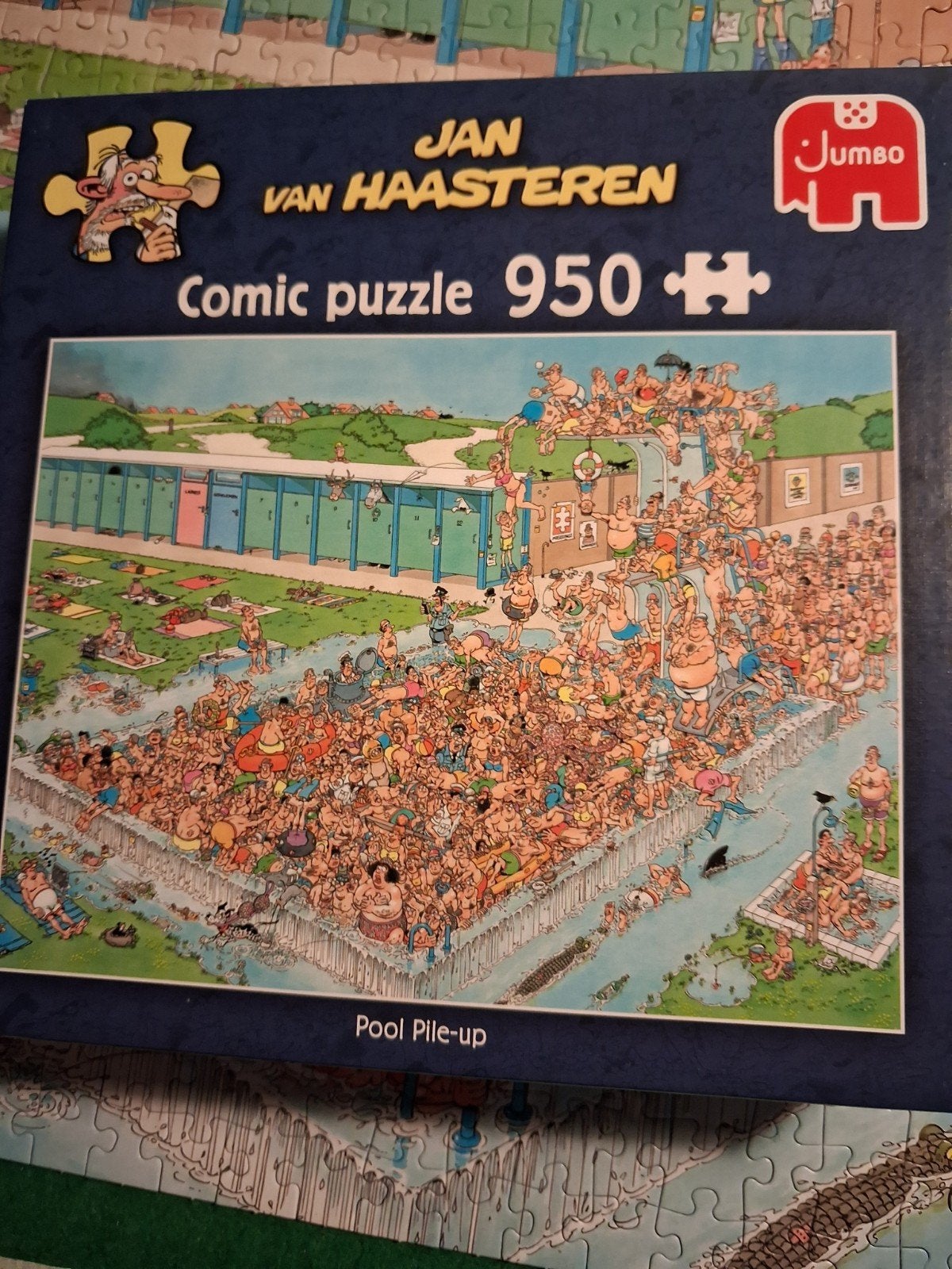Jan van Haasteren puzzel 950 stukjes -, Ophalen of Verzenden, 500 t/m 1500 stukjes, Zo goed als nieuw