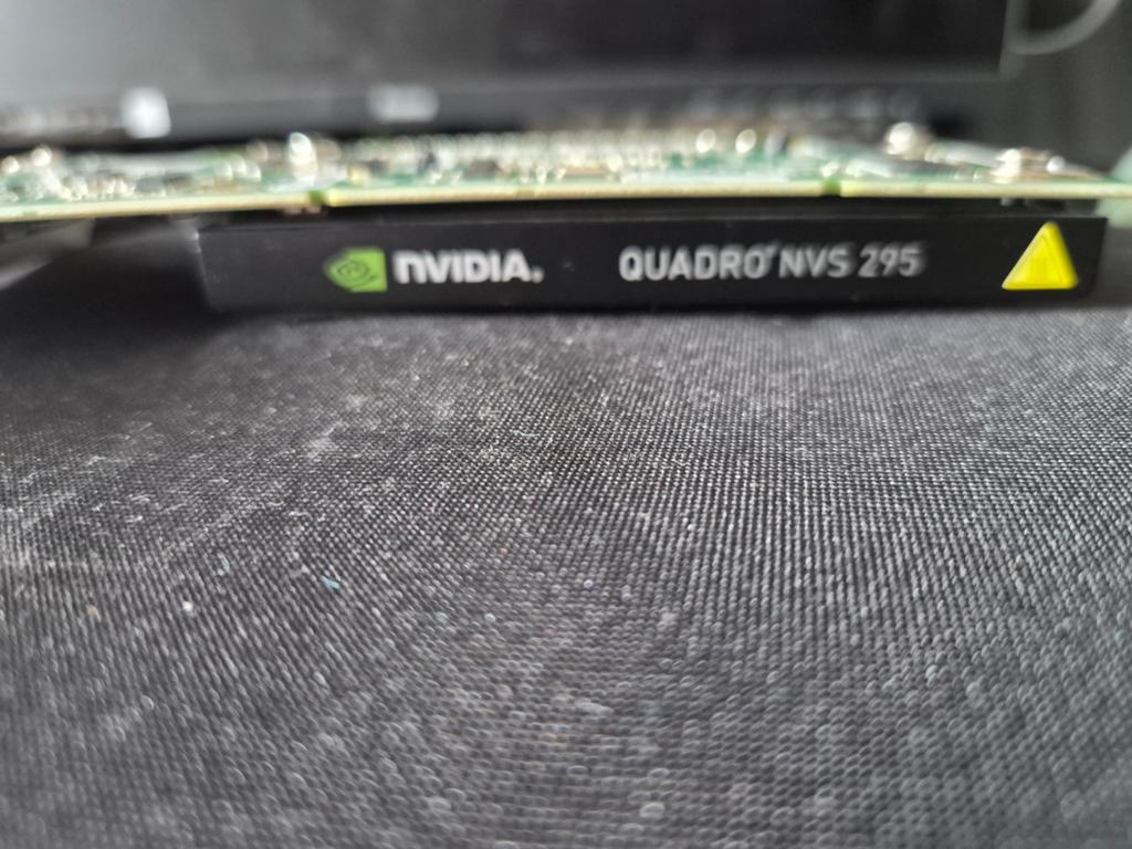 NVIDIA Quadro NVS 295 Grafische Kaart, Computers en Software, Videokaarten, Gebruikt, Nvidia, PCI-Express 1.0, Overige soorten
