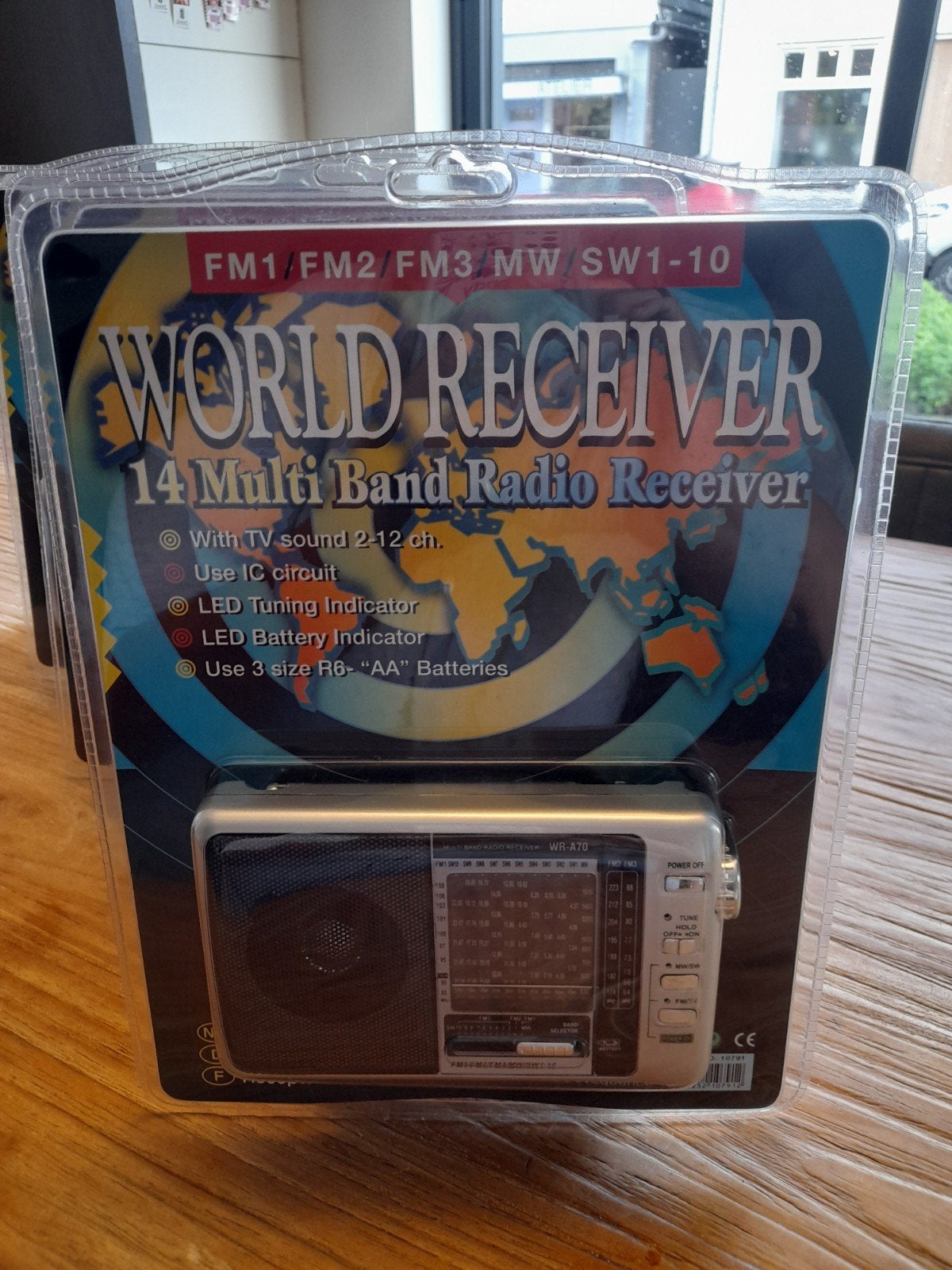 Nieuwe World Receiver 14 Multi Band Radio Ontvanger, Ophalen of Verzenden, Nieuw, Wereldontvanger