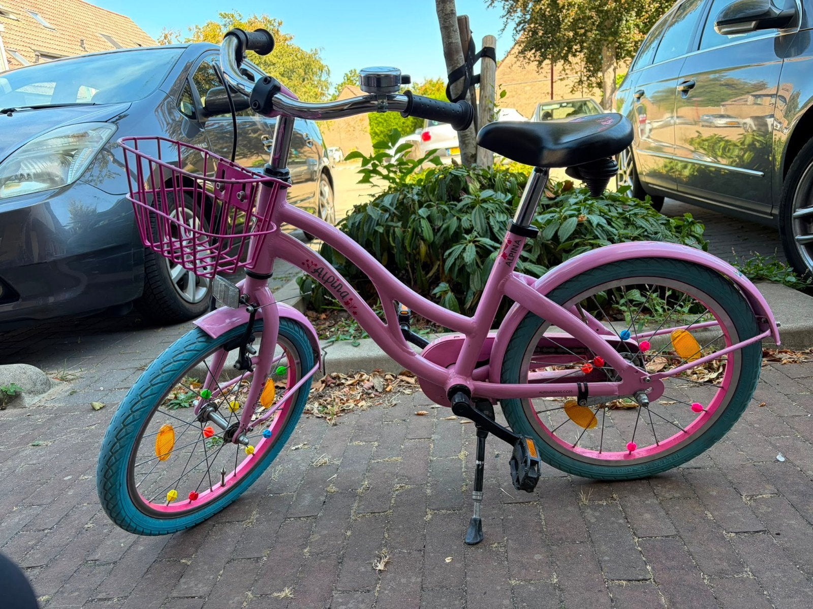 meisjes fiets, Ophalen, Gebruikt, 18 inch