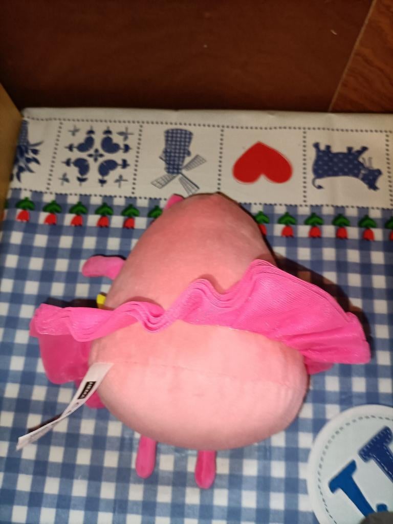Hema varken knuffel ballerina met roze tutu 20 cm, Kinderen en Baby's, Speelgoed | Knuffels en Pluche, Ophalen of Verzenden, Zo goed als nieuw