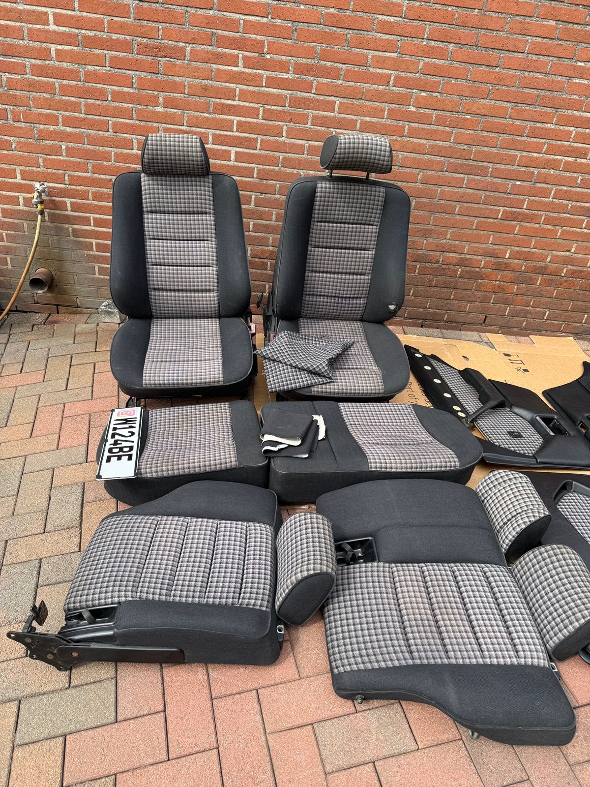 Mercedes W124 station kombi KARO SPORTLINE interieur panelen, Ophalen of Verzenden, Gebruikt, Mercedes-Benz