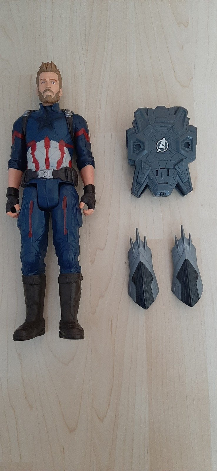 Hasbro Captain America actie figuur, Kinderen en Baby's, Speelgoed | Actiefiguren, Ophalen of Verzenden, Gebruikt