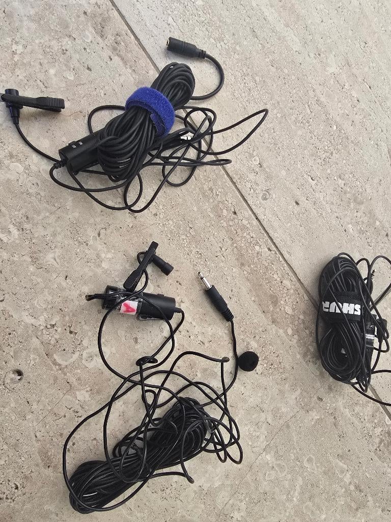 3x Audio Technica ATR3350-xiS Condensator Lavalier Microfoon, Muziek en Instrumenten, Microfoons, Ophalen of Verzenden, Gebruikt
