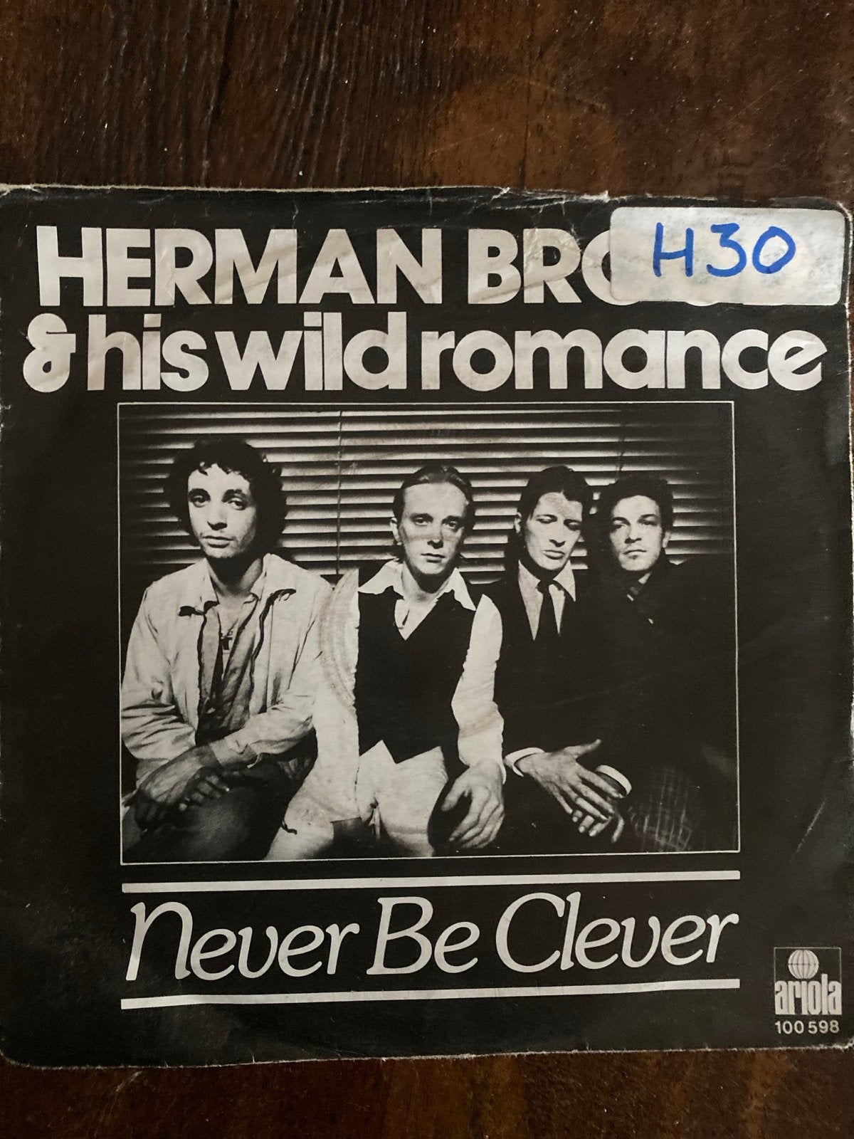Herman Brood & His Wild Romance - Never Be Clever (Single), Cd's en Dvd's, Gebruikt, 7 inch, Ophalen of Verzenden, EP