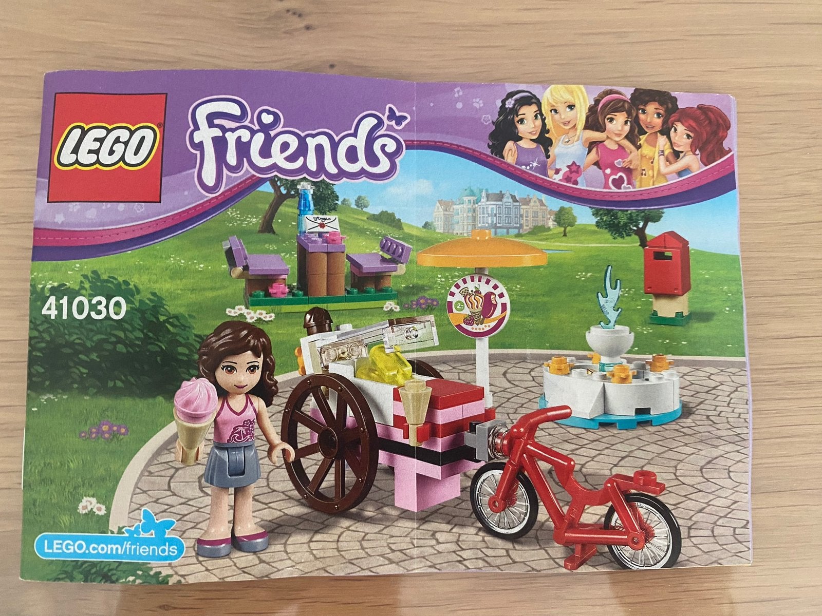 LEGO Friends Olivia’s IJskar 41030, Lego, Ophalen of Verzenden, Zo goed als nieuw, Complete set