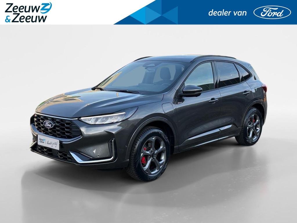 Ford Kuga 2.5 PHEV ST-Line X | Te bestellen | Actiekorting t, Auto's, 12 maanden, 14 kWh, 4 cilinders, Leder en Stof