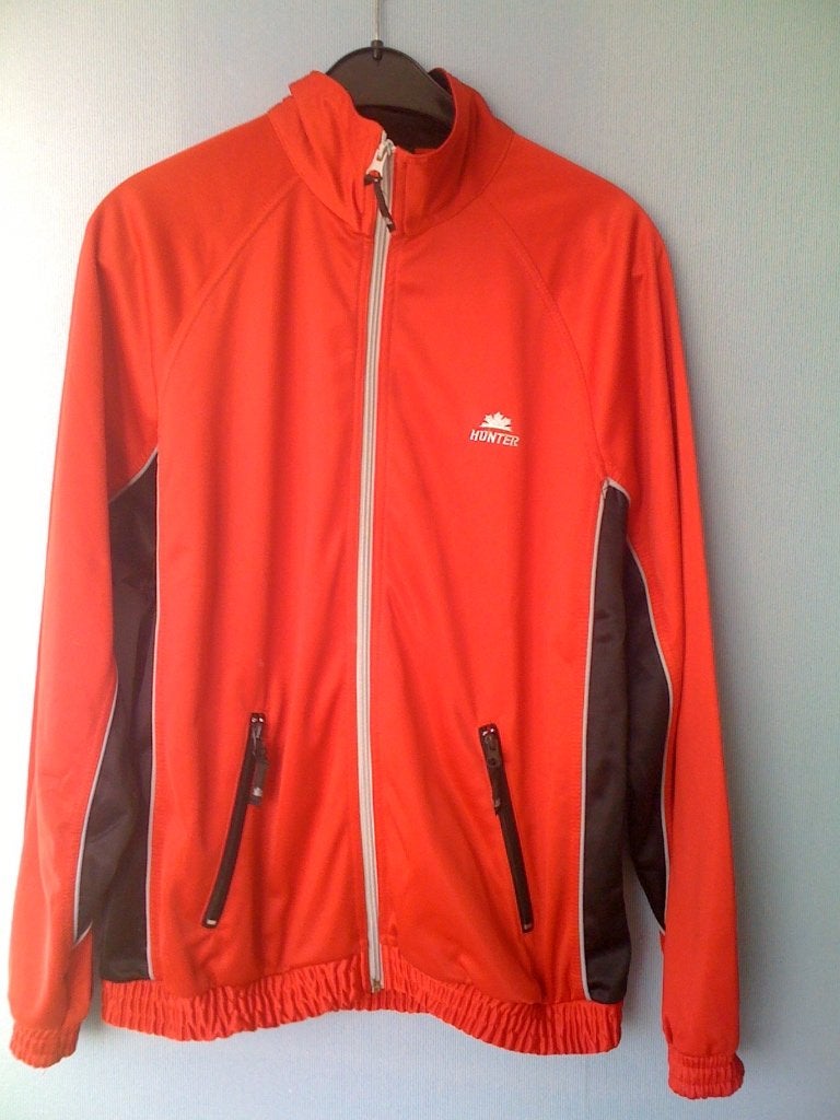 trainingsjas, maat M, Ophalen of Verzenden, Zo goed als nieuw, Hunter, Rood