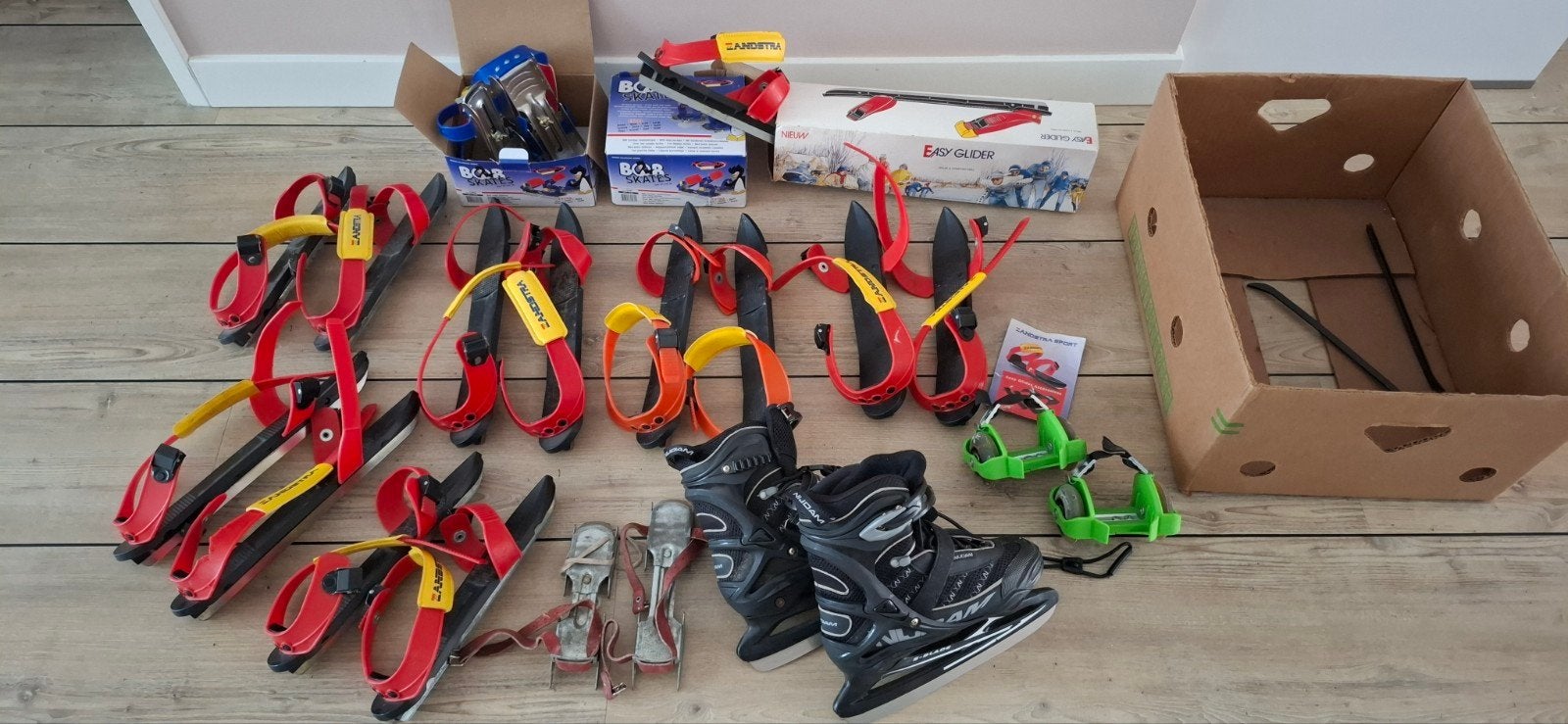11 sets Zandstra schaatsen - goede staat - per stuk of alles, Sport en Fitness, Ophalen of Verzenden, Gebruikt, Overige typen