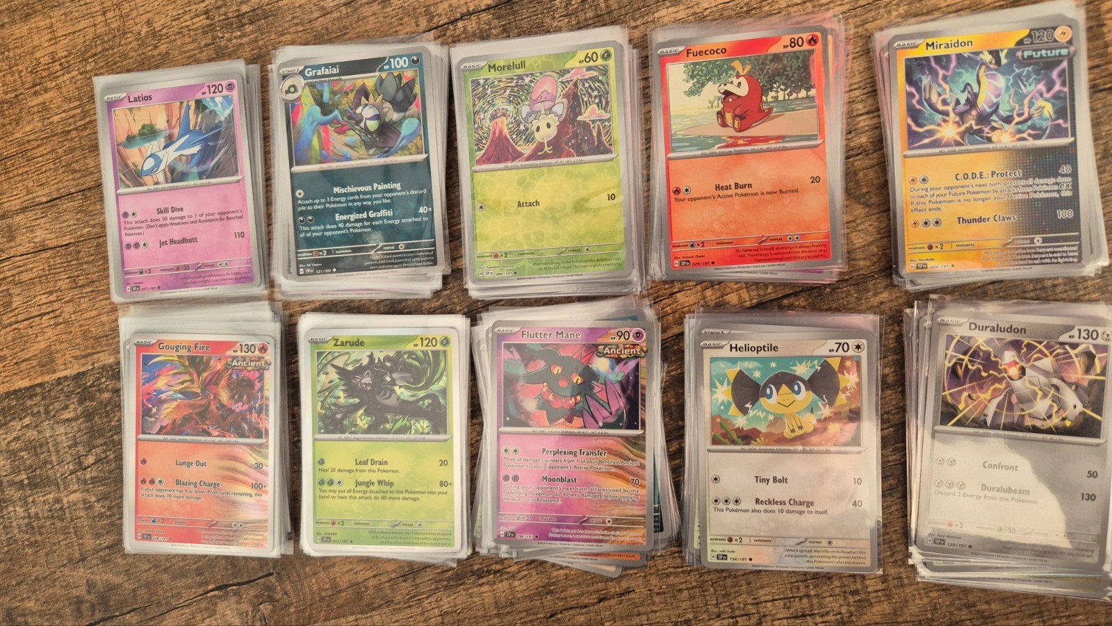 Pokémon kaarten SSP Surging Sparks, Ophalen, Zo goed als nieuw, Meerdere kaarten