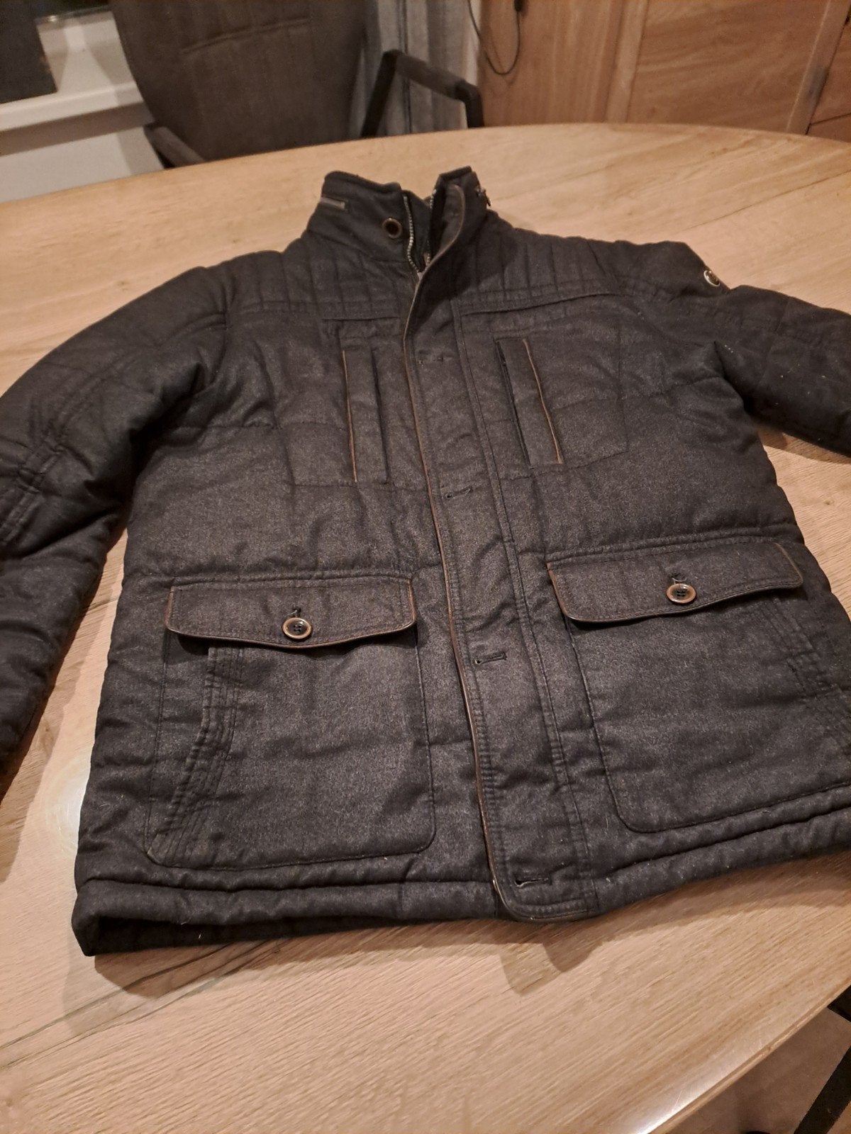 Heren winterjas maat 54, Kleding | Heren, Gate G1 One, Maat 52/54 (L), Ophalen of Verzenden, Grijs