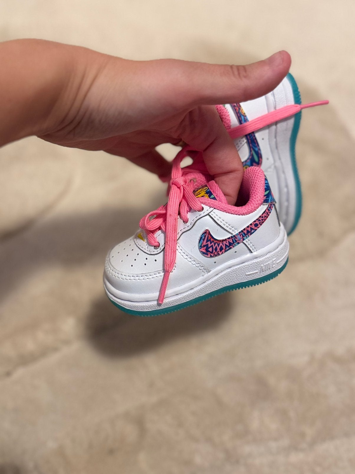 Nike Air Force babyschoentjes maat 17, Verzenden, Nieuw, Jongetje of Meisje, Schoentjes
