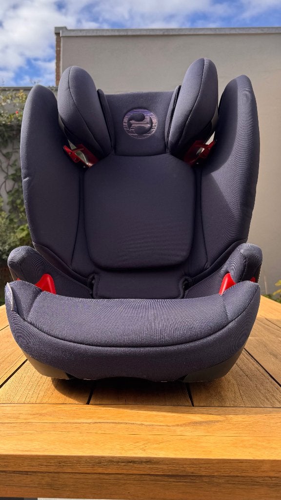 Cybex Solution S-fix autostoeltjes (2 stuks), Kinderen en Baby's, Autostoeltjes, Gebruikt, 15 t/m 36 kg, Afneembare rugleuning