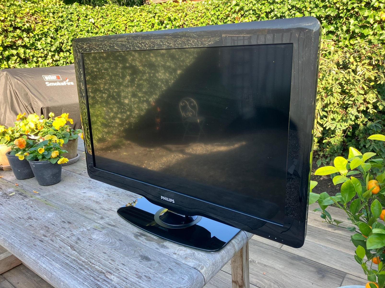 prima Philips LCD Tv 32 inch, Ophalen, Philips, Gebruikt, 50 Hz