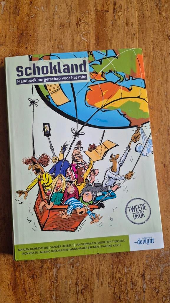 Schokland Handboek burgerschap voor het mbo - Tweede druk, Boeken, Schoolboeken, Gelezen, Marjan Dorresteijn, Sander Heebels, Jan Verwijlen e.a.