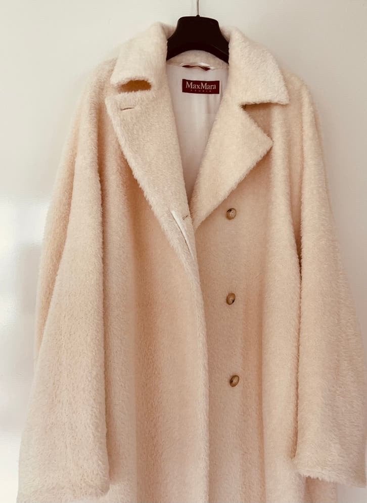 MAX MARA STUDIO ALPACA JAS ( 42 ), Ophalen of Verzenden, Nieuw, Maat 42/44 (L)