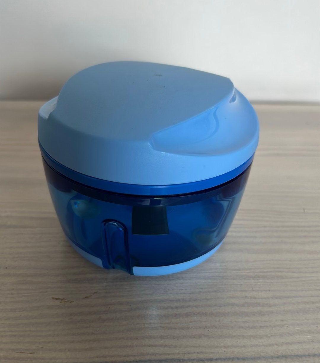 Nieuw: Tupperware mini quickchef / hakmolen, Blauw, 300 ml, Overige typen, Nieuw