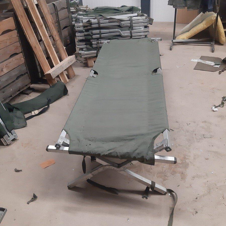 leger veld bed stretcher, Ophalen of Verzenden, Gebruikt, Overige typen
