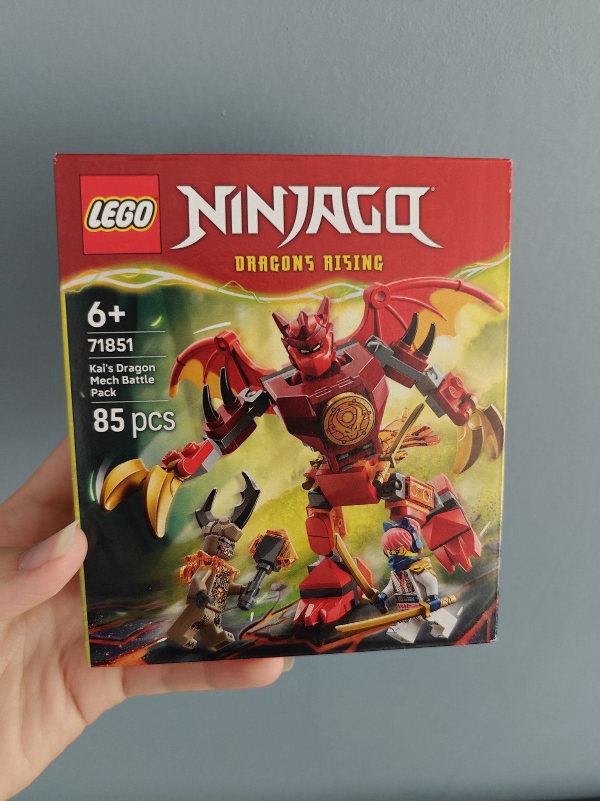 LEGO Ninjago Kai's Dragon Mech Battle Pack 71851 - Nieuw, Lego, Nieuw, Ophalen of Verzenden, Ongeopend/sealed