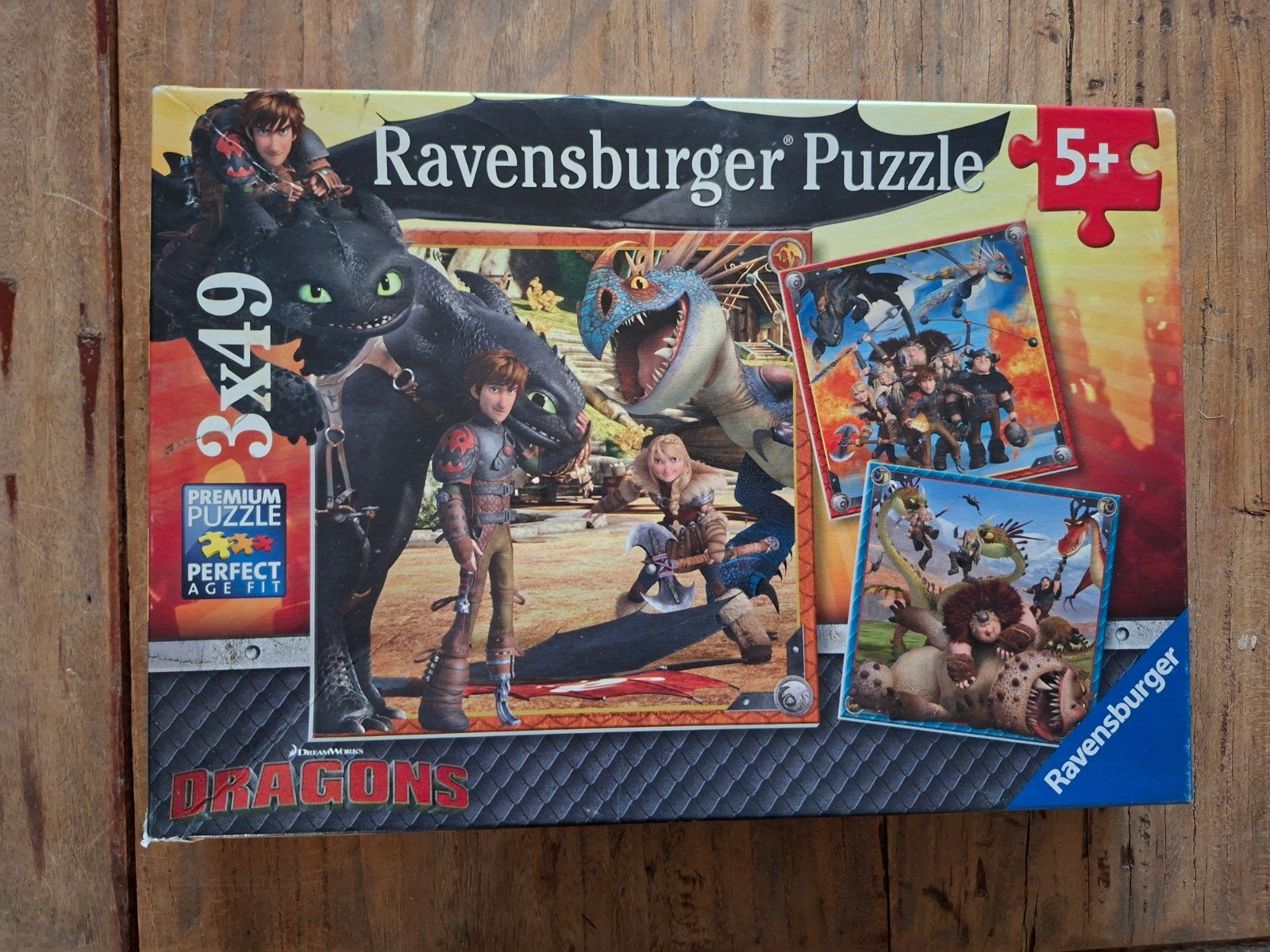 3 Ravensburger puzzels, Ophalen of Verzenden, Minder dan 500 stukjes, Zo goed als nieuw