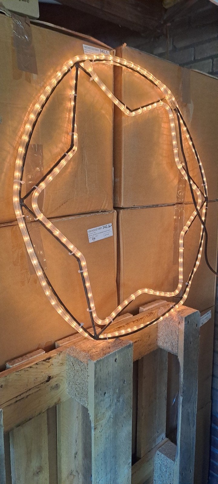 10x  kerstster verlichting, Ophalen, Gebruikt