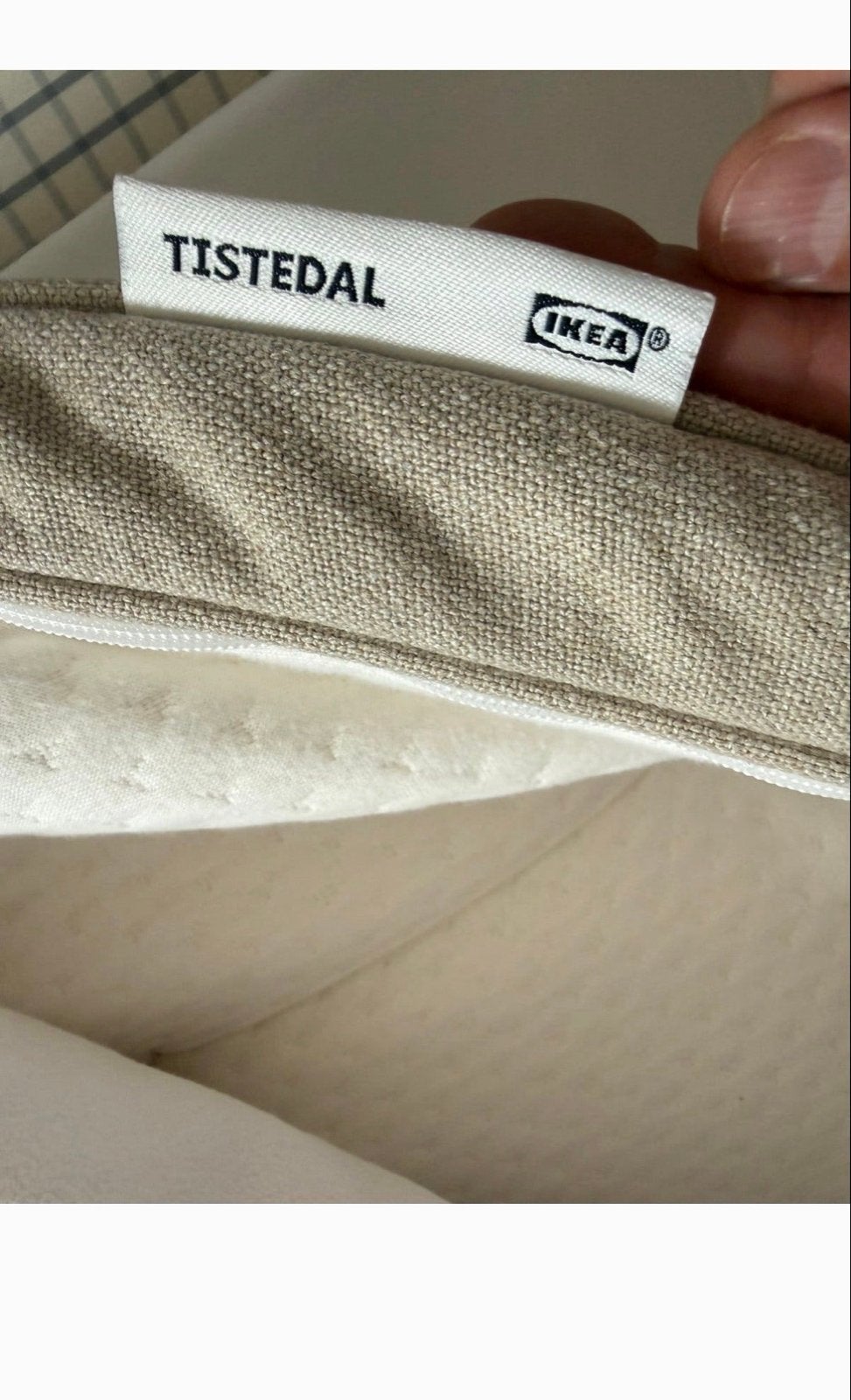 IKEA Tistedal Topper 140x200 cm - Schoon en Fris, Huis en Inrichting, Gebruikt, Tweepersoons, Matras, 200 cm