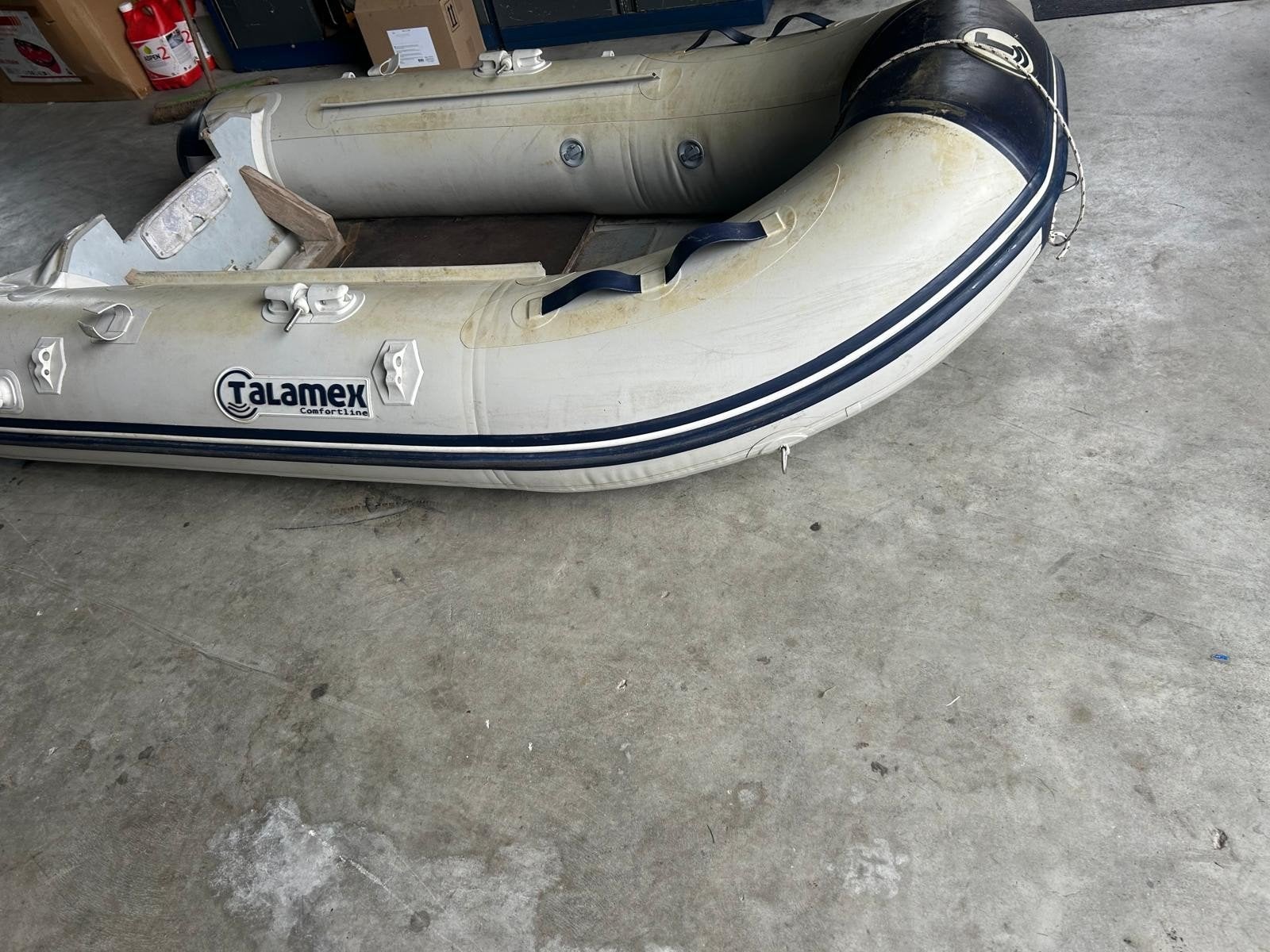 Rubberboot, Ophalen