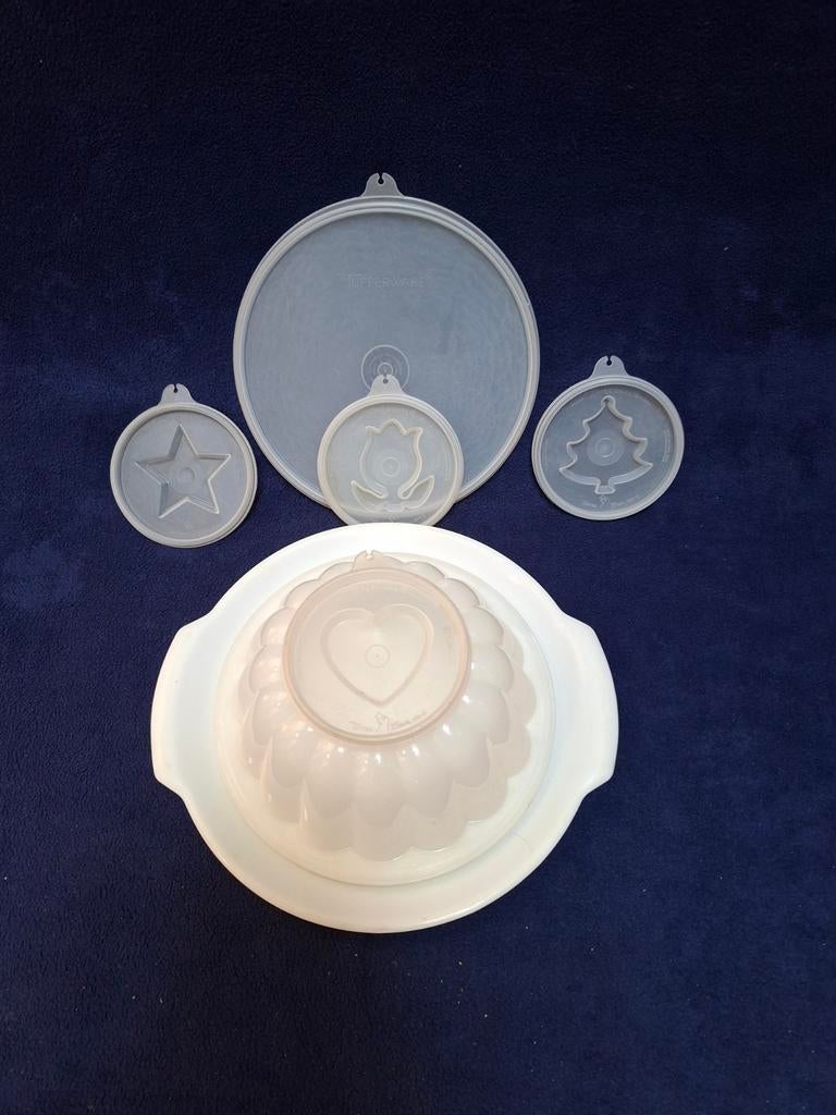 Tupperware puddingvorm, Huis en Inrichting, Keuken | Tupperware, Nieuw, Overige typen, Wit, Ophalen of Verzenden