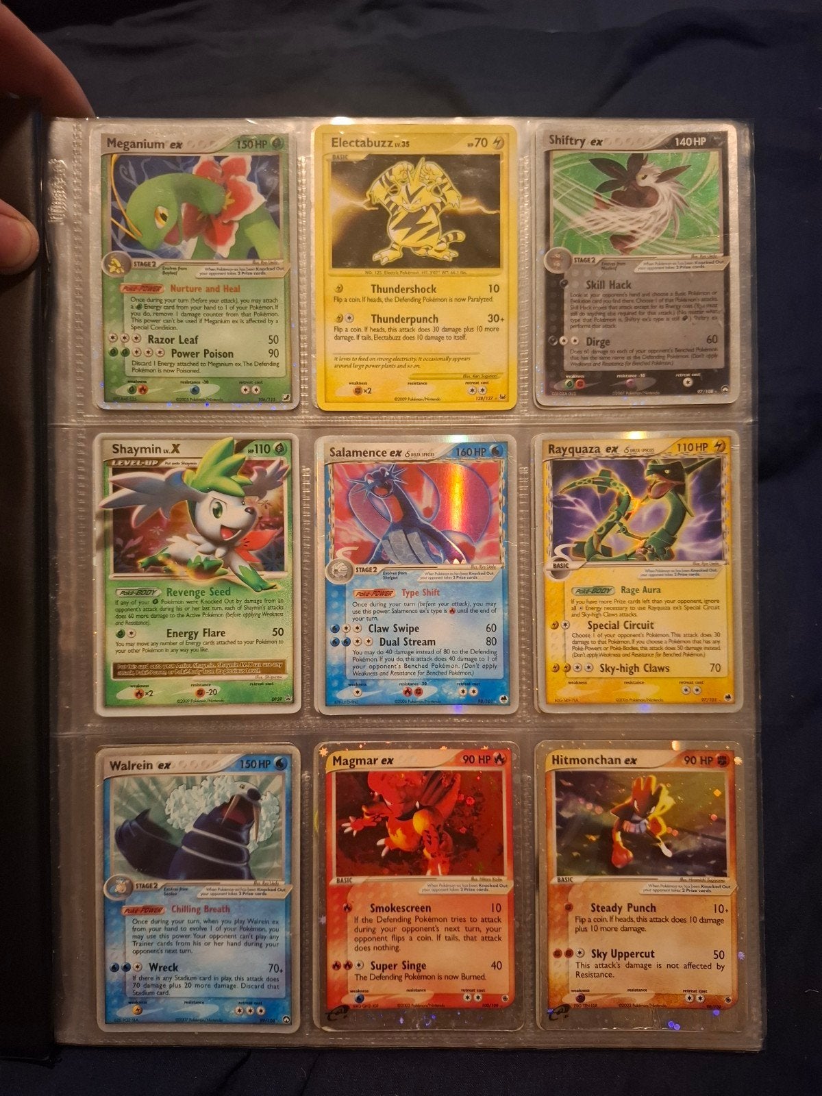 Zeldzame Pokémon kaarten collectie - EX, LV.X, Holo, Ophalen of Verzenden, Gebruikt, Meerdere kaarten