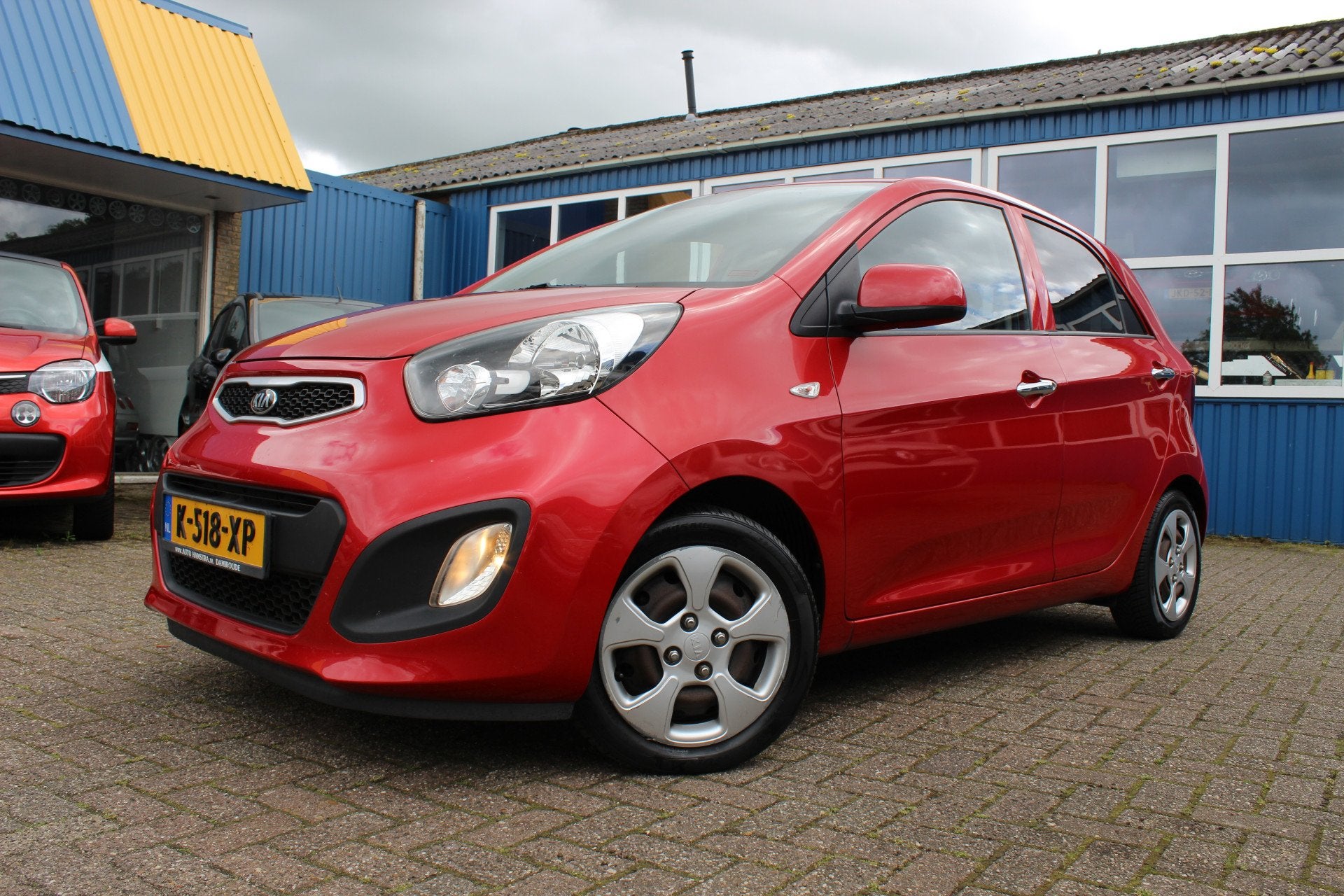 Kia Picanto 1.0i ''Comfort Pack'' Airco - AUX - 5 Deurs !, Auto's, Voorwielaandrijving, Euro 5, Stof, Gebruikt
