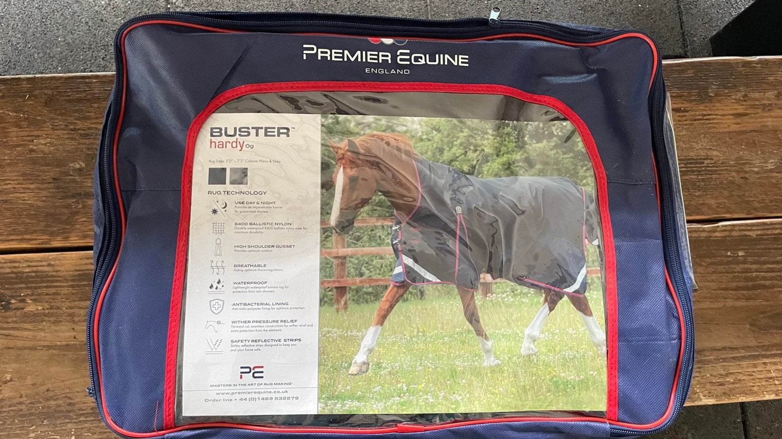 Premier Equine Buster Hardy 0 gram; 6”0; halve hals, Overige merken, 0 g, Ophalen of Verzenden, Zo goed als nieuw