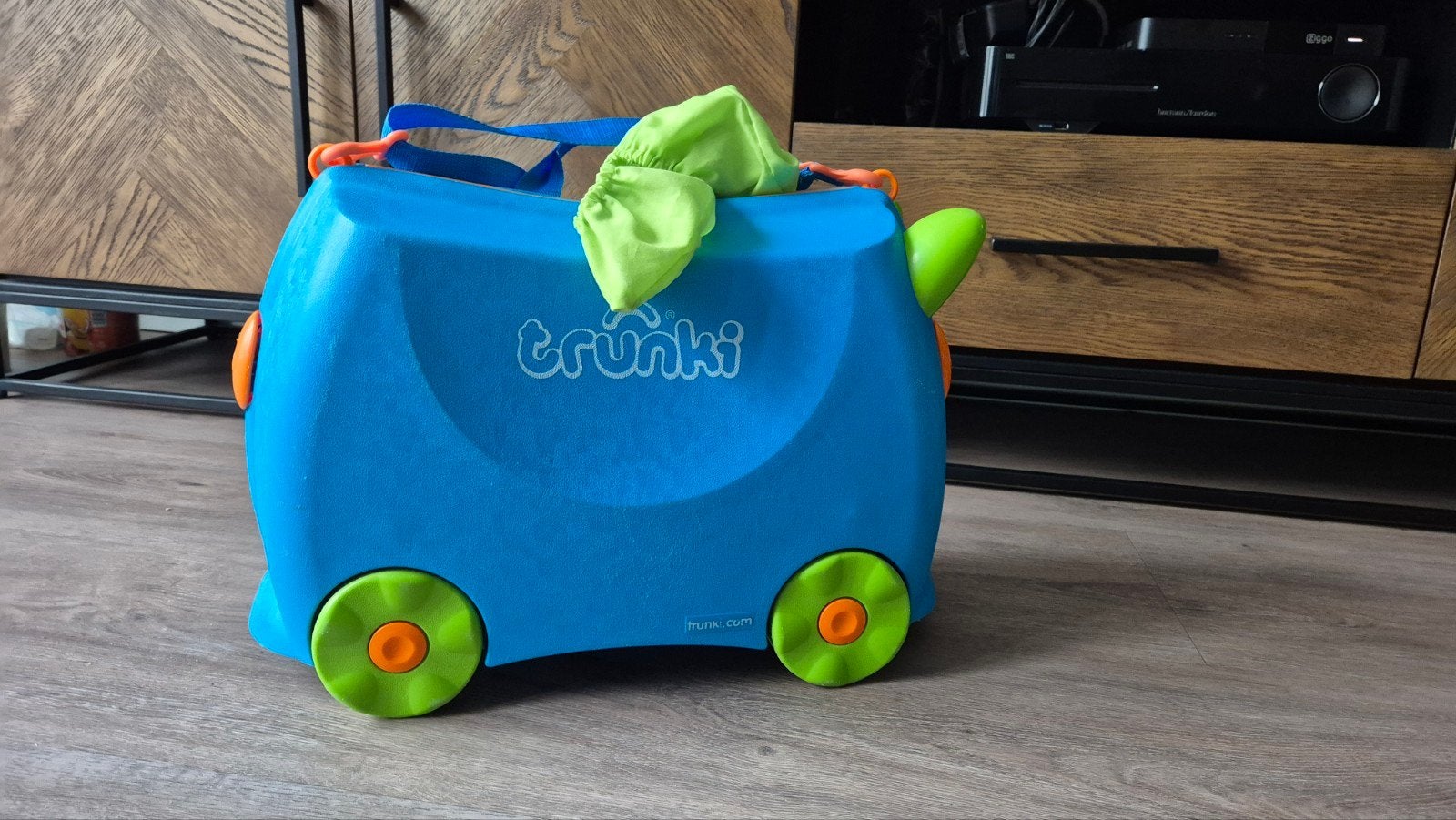 Trunki kinderkoffer, Ophalen of Verzenden, Hard kunststof, Wieltjes