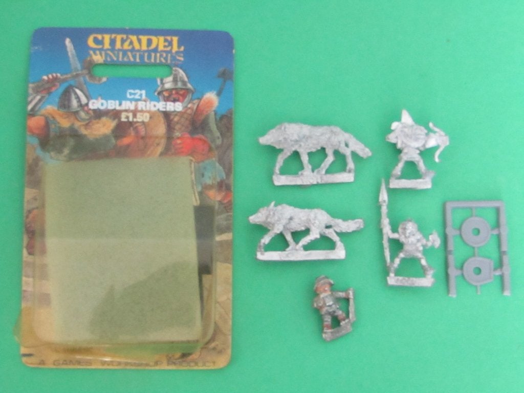 C21 Goblin Wolf Riders - 1986, Verzenden, Nieuw, Warhammer, Figuurtje(s)