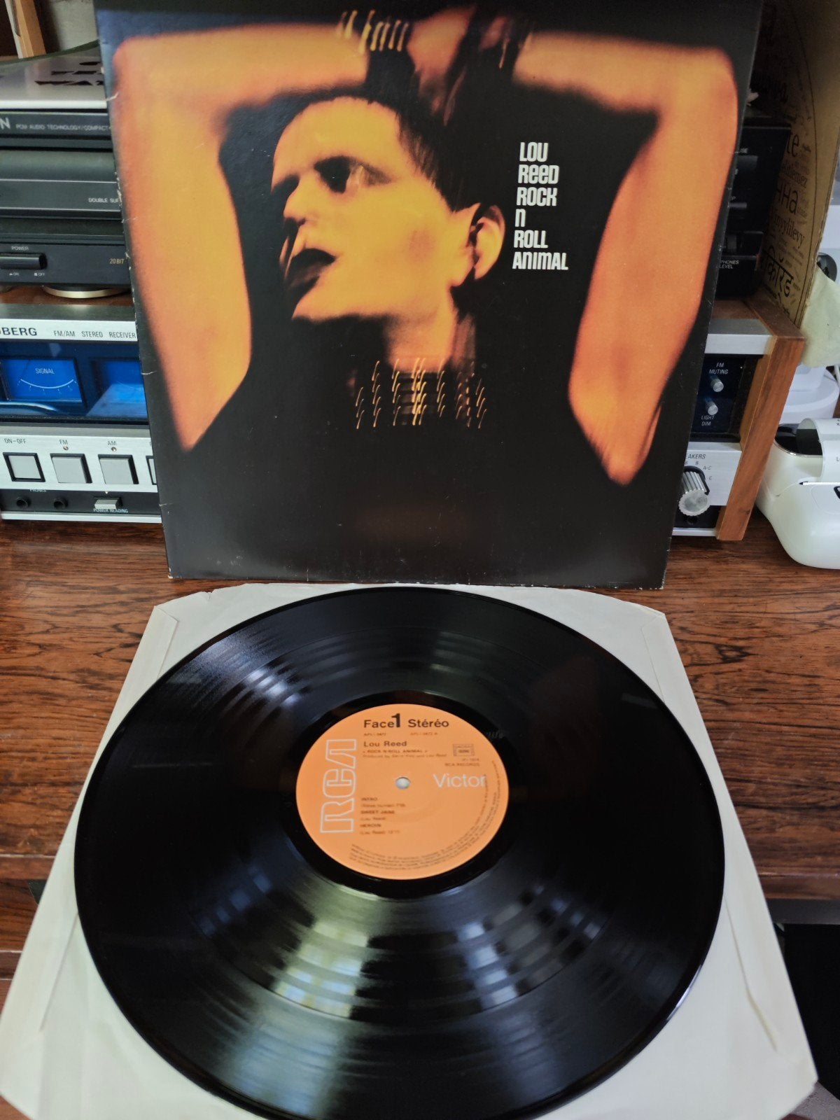 Lou Reed - Rock 'n' Roll Animal LP (1974), LP, Gebruikt, Ophalen of Verzenden, 12 inch