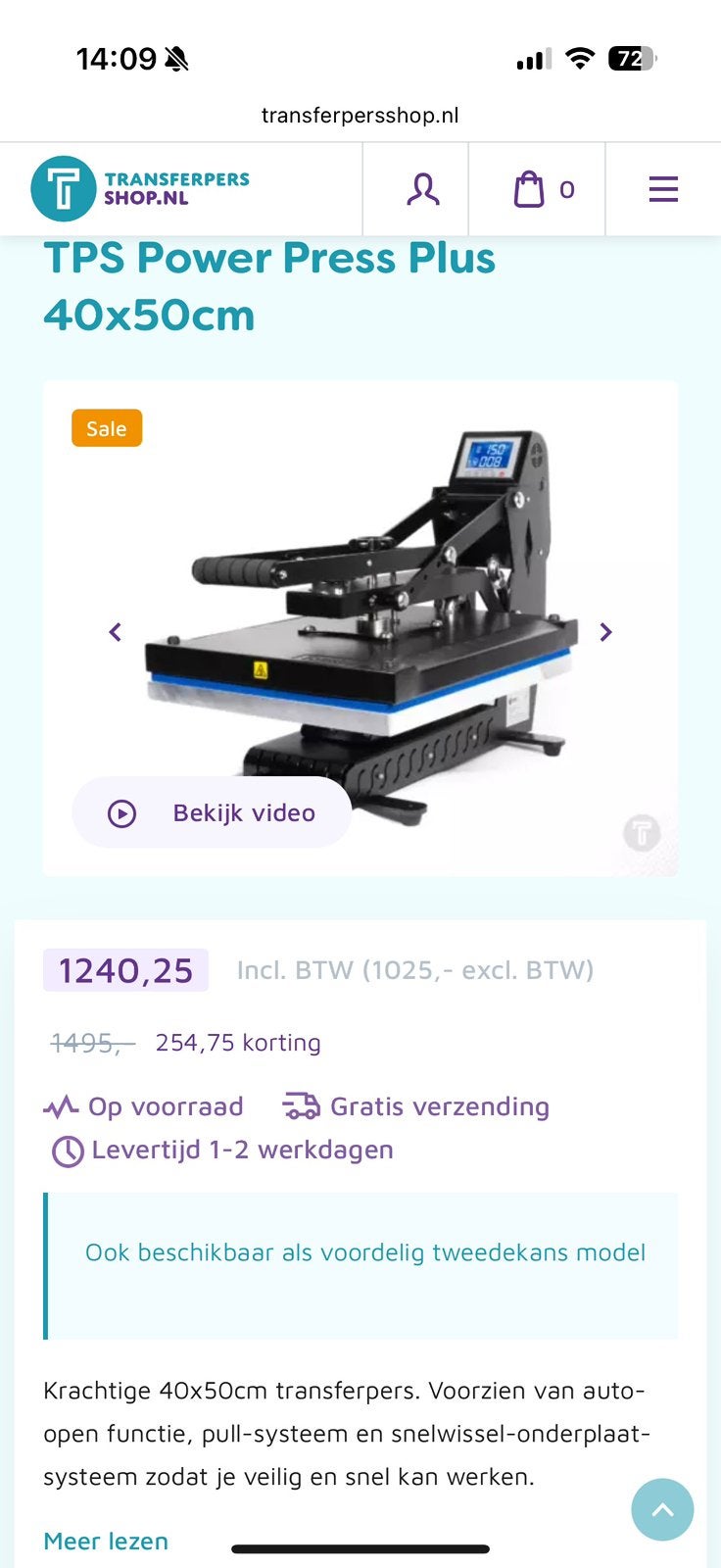 Transferpers, Ophalen of Verzenden, Zo goed als nieuw