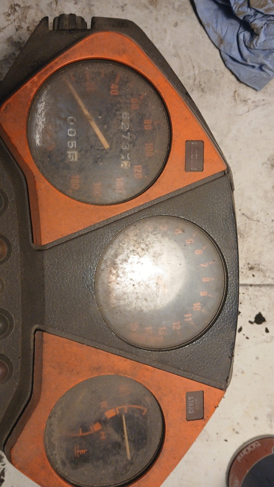 Dashboard / klok Suzuki GSX550 EF / ES (projectstaat), Auto-onderdelen, Ophalen of Verzenden