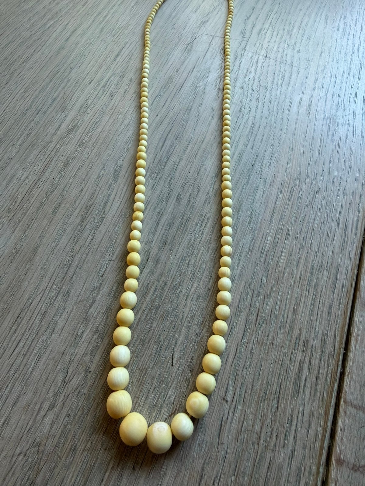 Oude i voor kralen ketting, Sieraden, Tassen en Uiterlijk, Verzenden, Zo goed als nieuw, Overige materialen