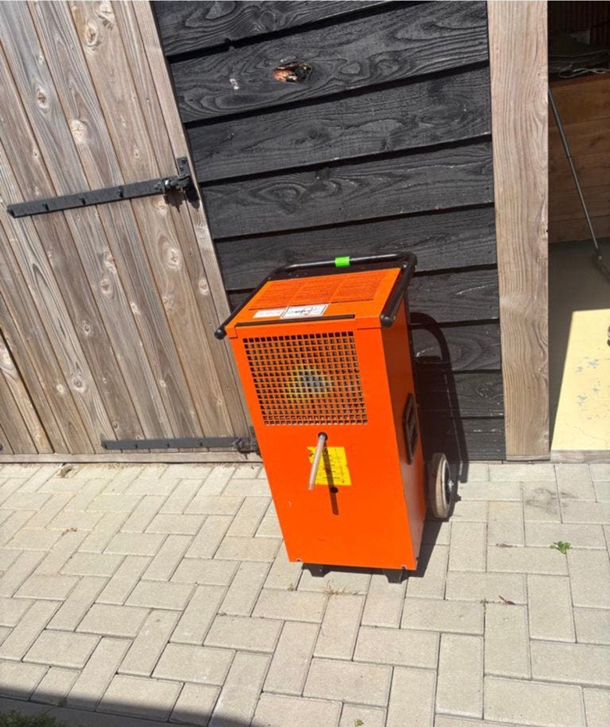 Bouwdroger te huur, Ophalen, Zo goed als nieuw, Afzuiger