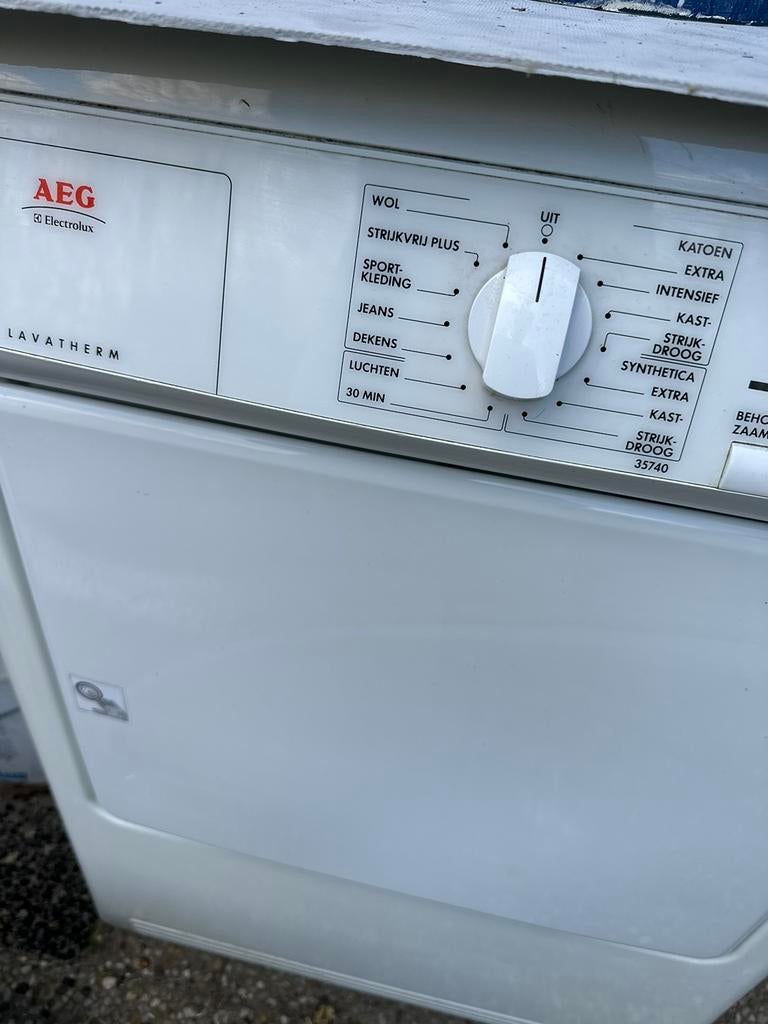 AEG wasdroger, Ophalen of Verzenden, Zo goed als nieuw, Gehele gezicht
